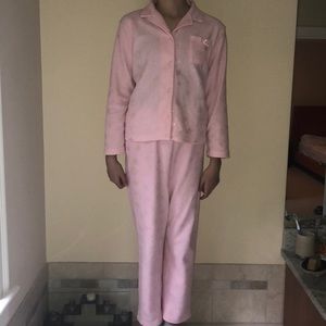 Light pink cozy pajama top
